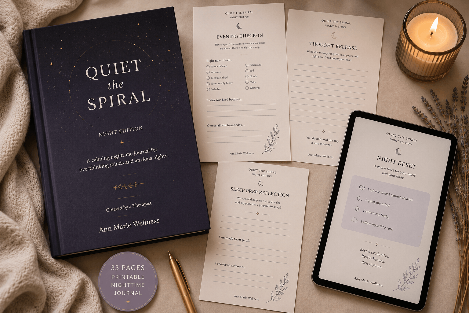 Quiet The Spiral — Night Edition